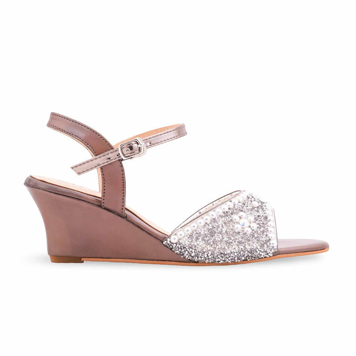 Grey Fancy Sandal
