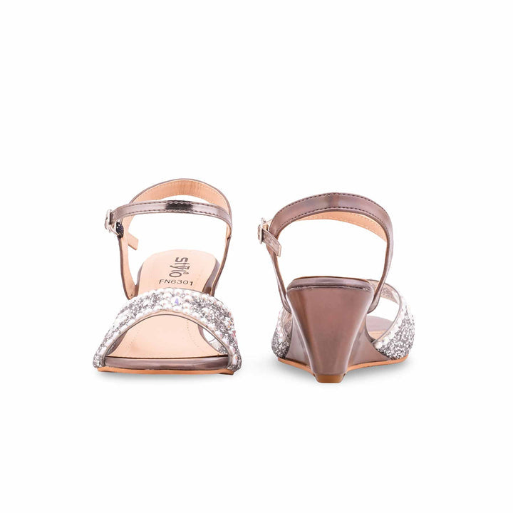 Grey Fancy Sandal