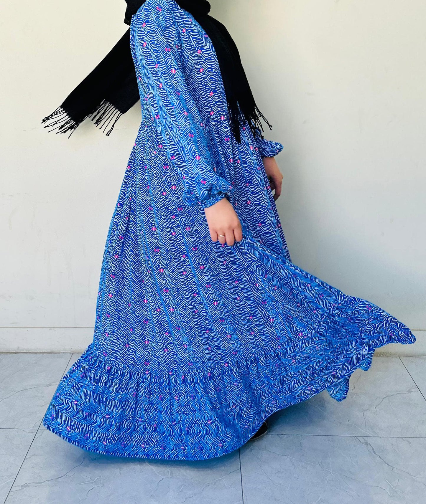 Chic Linen Maxi Dress