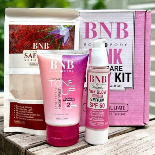 BNB Body Pink Glow Skincare Kit