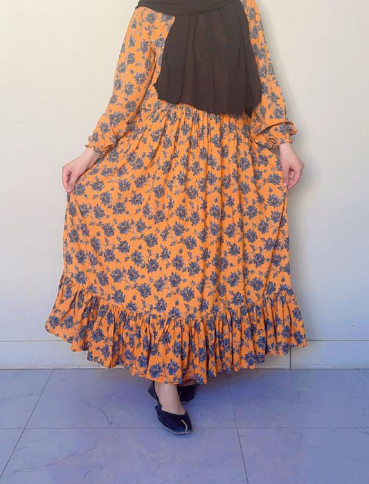 Classic Linen Maxi Dress